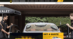 Desktop Screenshot of precisionparking.com